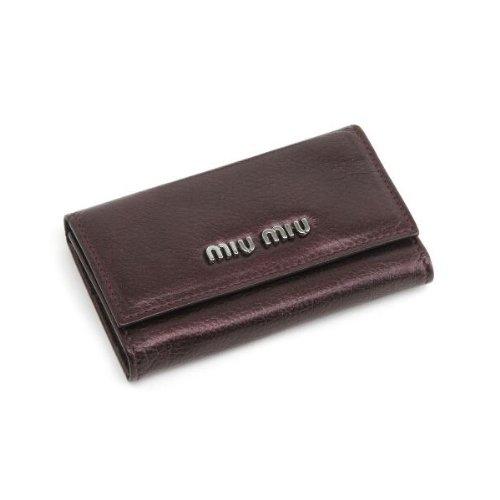 ミュウミュウスーパーコピー MIU MIU キーケース ソフトカーフ 5M0222